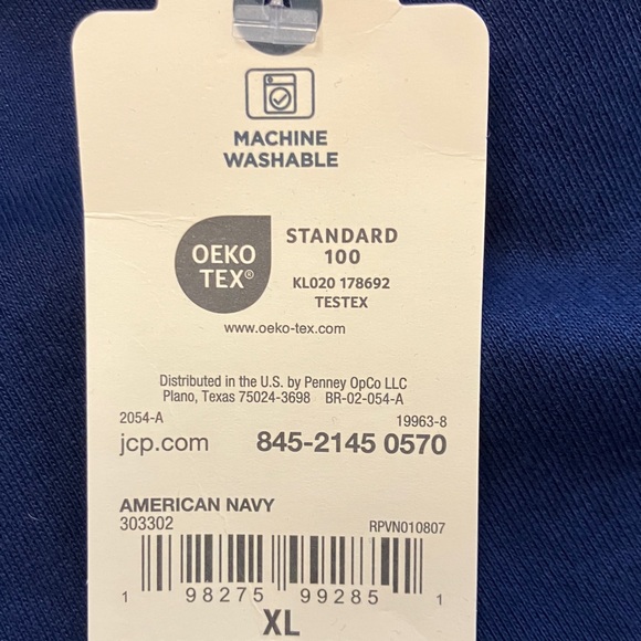 NWT St. Johns Bay Woman's V neck 3/4 sleeve T shirt - Picture 12 of 13